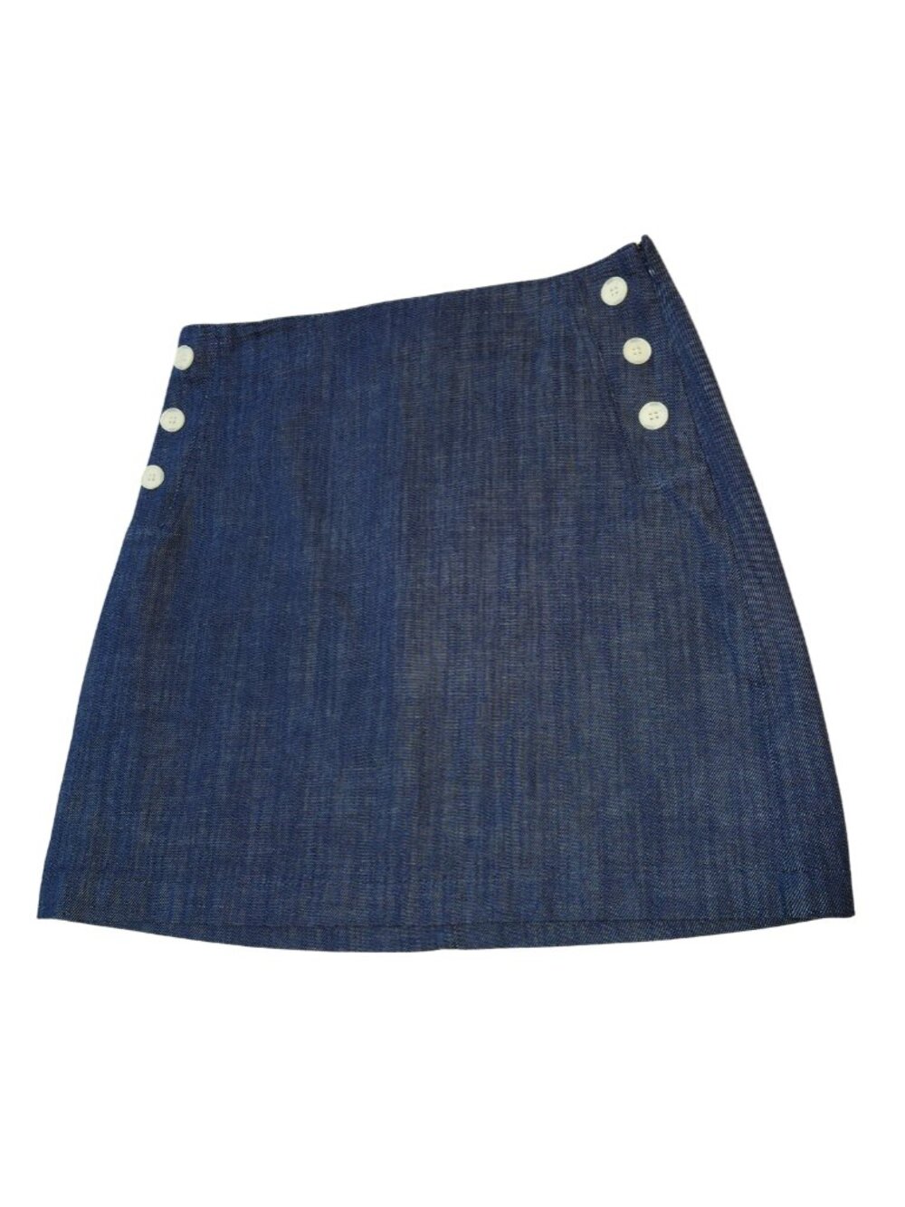 Loft Denim Nautical Sailor A-Line Mini Skirt Women's Size 4